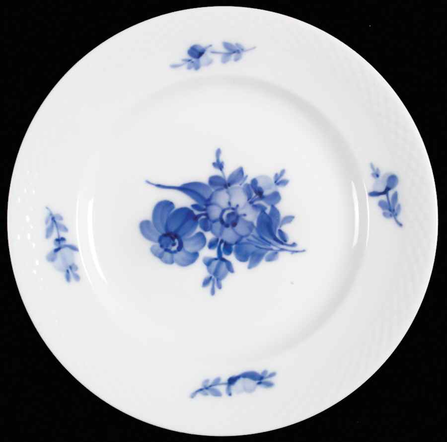 Blue Flowers Braided Salad Plate by Royal Copenhagen-1