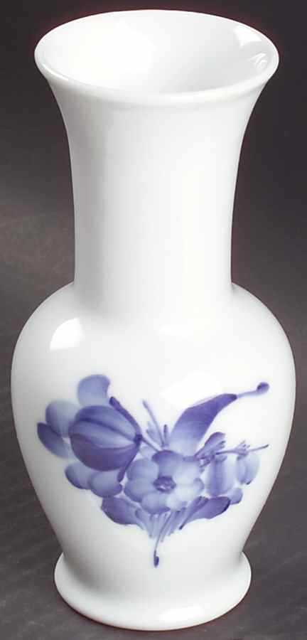 Blue Flowers Braided 7" Vase by Royal Copenhagen-1