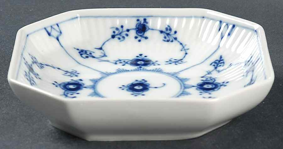 Blue Fluted Plain (No Trim) 4" Ashtray by Royal Copenhagen-1