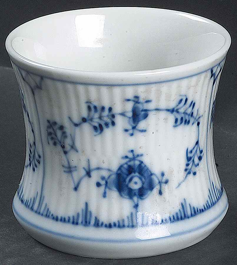 Blue Fluted Plain (No Trim) Cigarette Holder by Royal Copenhagen-1