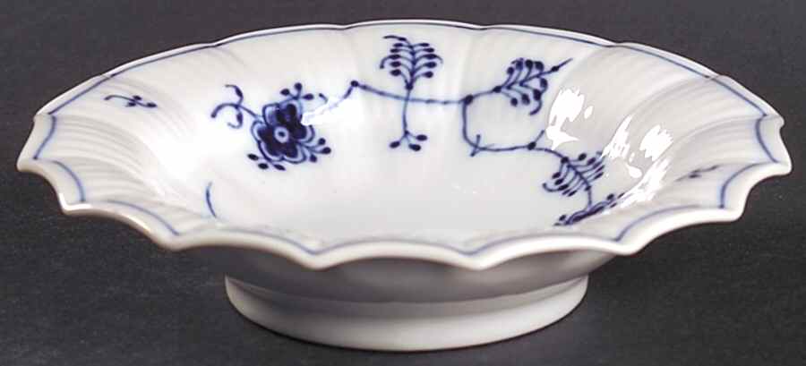 Blue Fluted Plain (No Trim) Individual Bon Bon by Royal Copenhagen-1