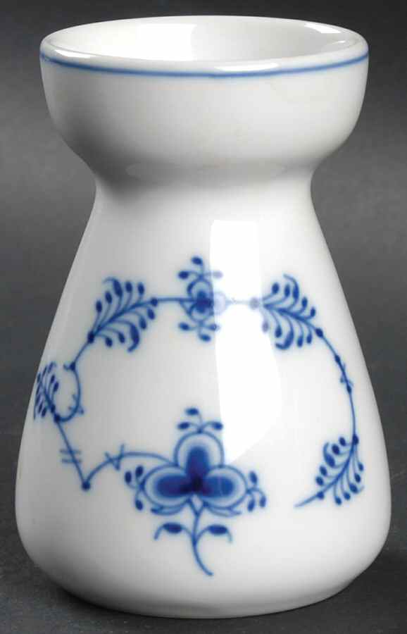 Blue Fluted Plain (No Trim) Single Egg Cup by Royal Copenhagen-1