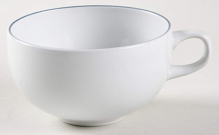 Blue Line Flat Demitasse Cup by Royal Copenhagen-1