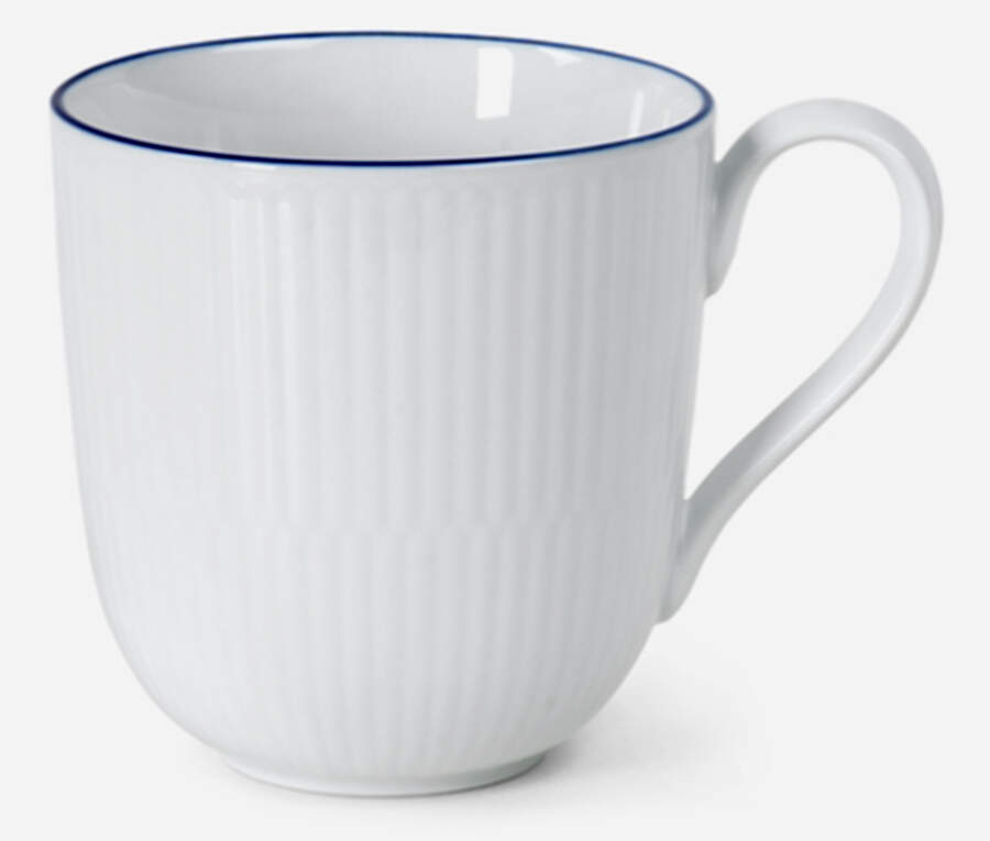 Blue Line Fluted Mug by Royal Copenhagen-1