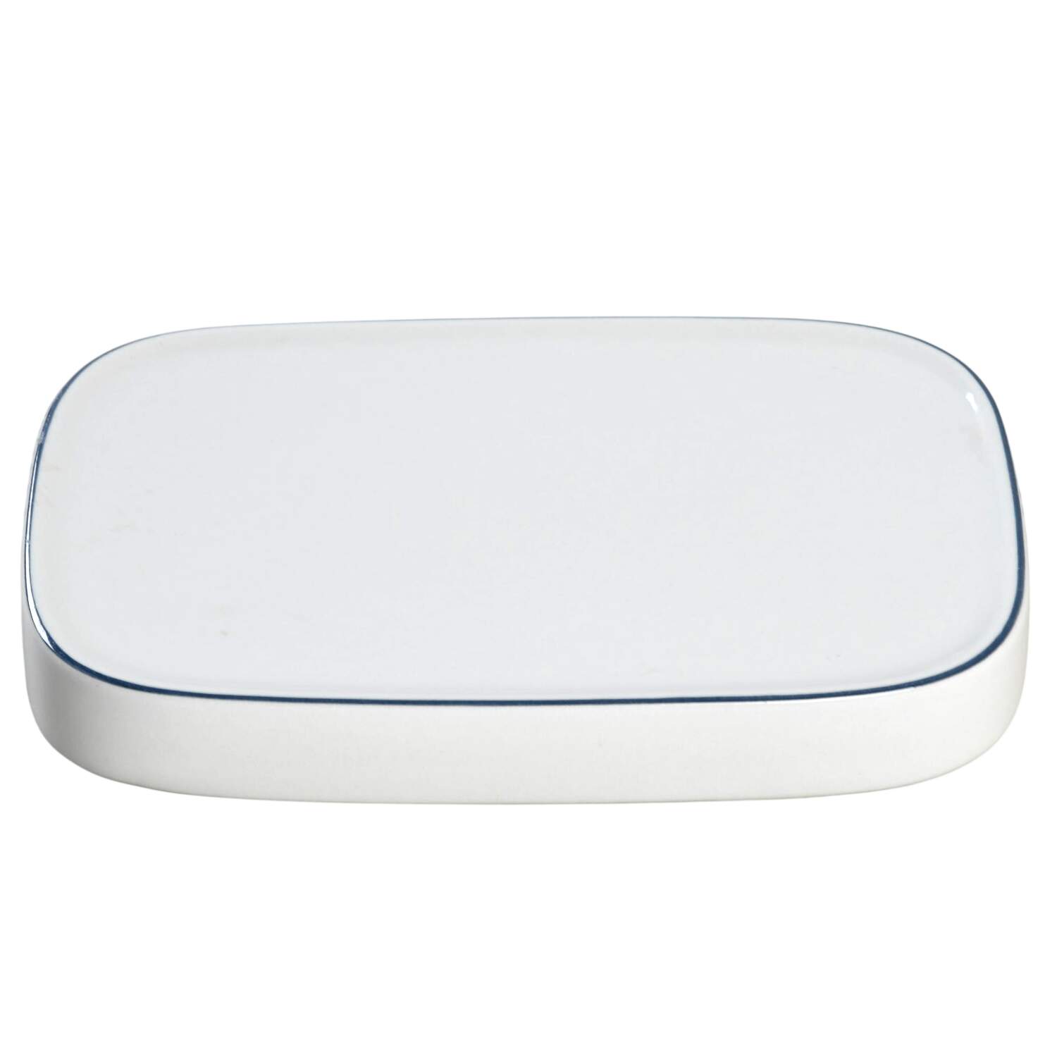 Blue Line Lid for Square Butter by Royal Copenhagen-1