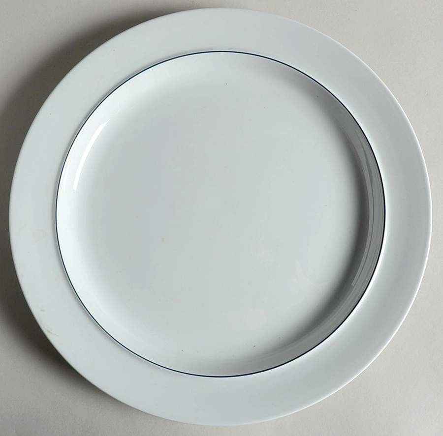 Blue Line Large Dinner Plate by Royal Copenhagen-1