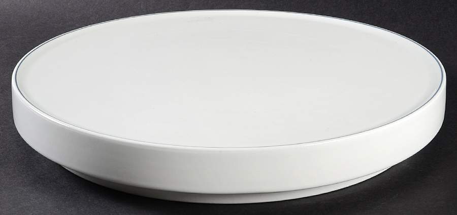 Blue Line Cake Plate by Royal Copenhagen-1