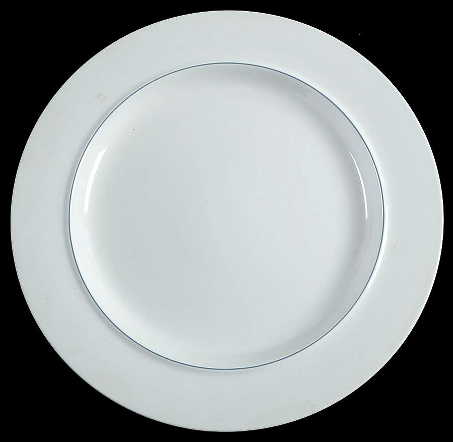 Blue Line Salad Plate by Royal Copenhagen-1