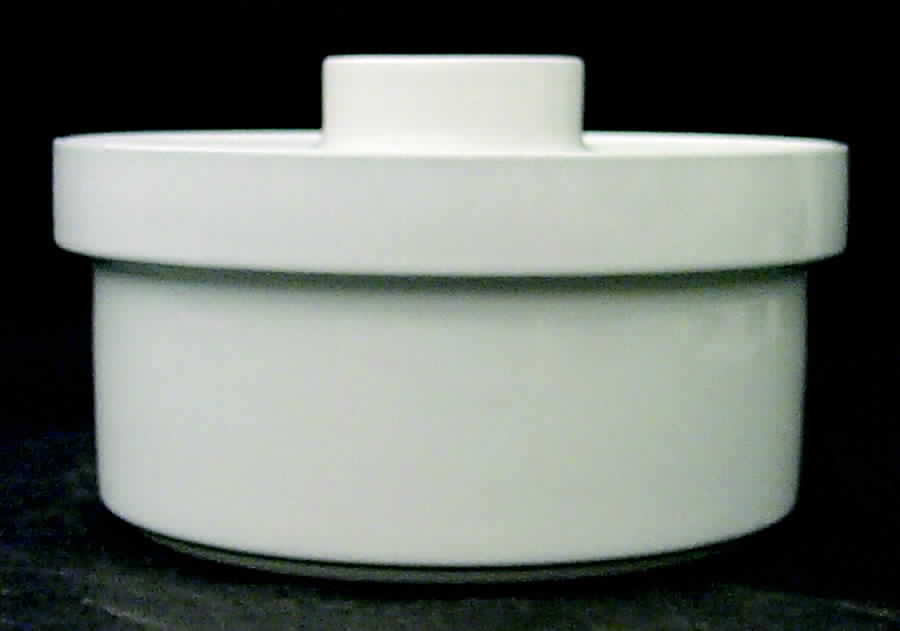 Blue Line Round Covered Vegetable by Royal Copenhagen-1