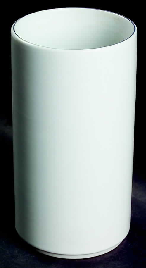 Blue Line 6" Cylinder Vase by Royal Copenhagen-1