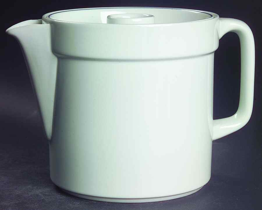 Blue Line Teapot & Lid by Royal Copenhagen-1