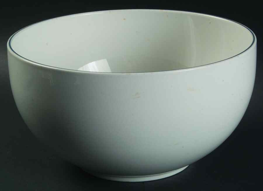Blue Line 8" Salad Serving Bowl by Royal Copenhagen-1