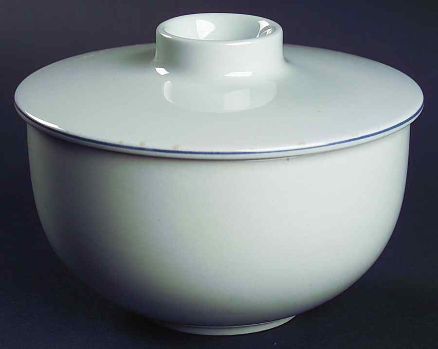 Blue Line Sugar Bowl & Lid by Royal Copenhagen-1
