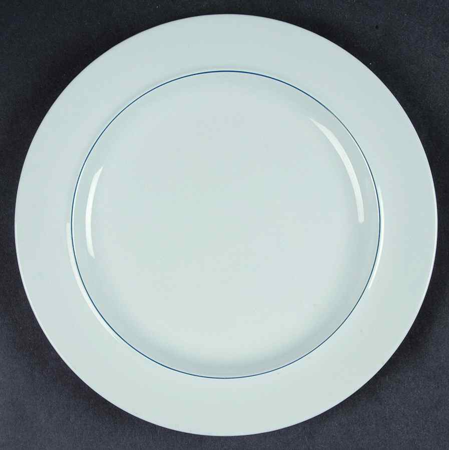 Blue Line Salad Plate by Royal Copenhagen-1