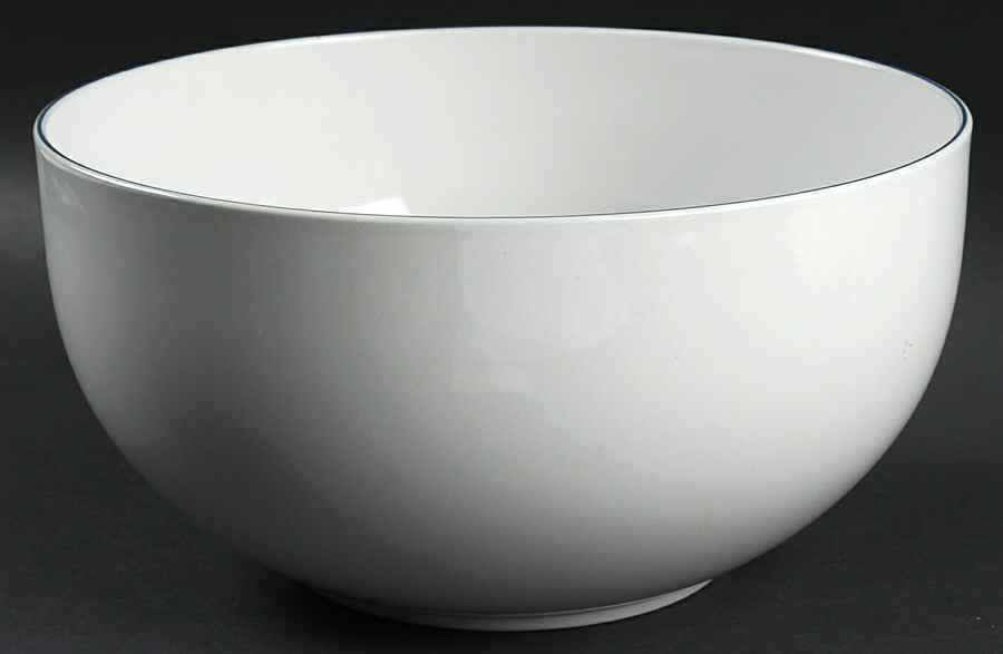 Blue Line 10" Large Salad Serving Bowl by Royal Copenhagen-1