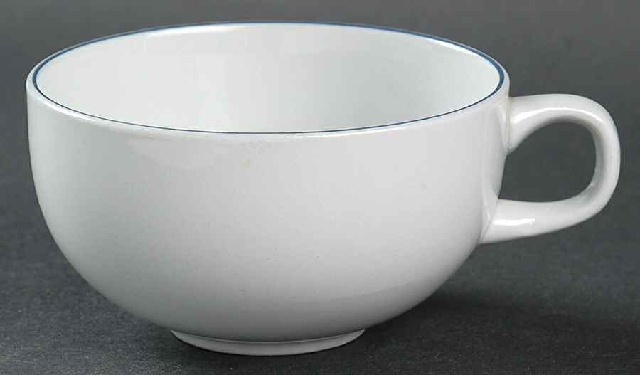 Blue Line Flat Cup by Royal Copenhagen-1