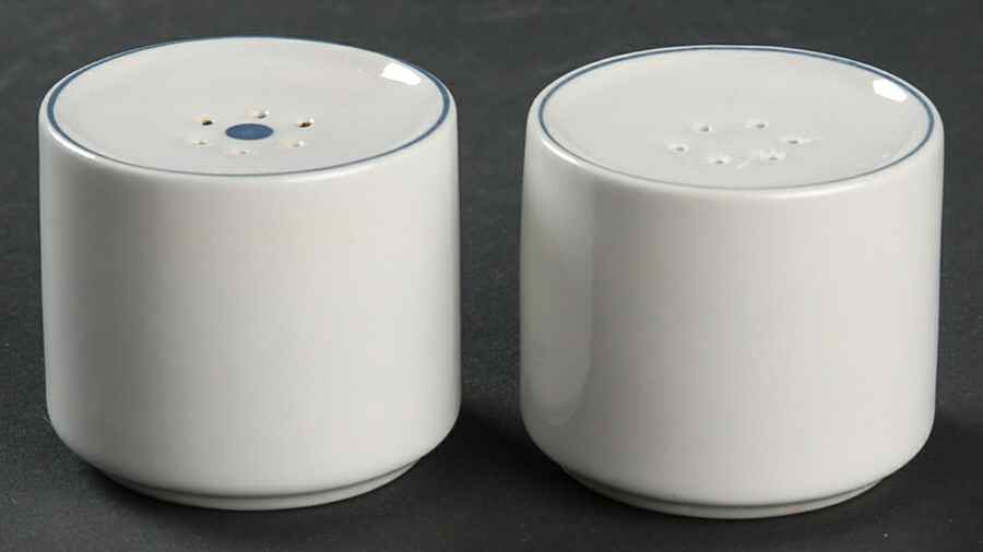 Blue Line Salt & Pepper Set by Royal Copenhagen-1