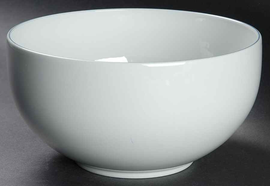 Blue Line 8" Salad Serving Bowl by Royal Copenhagen-1
