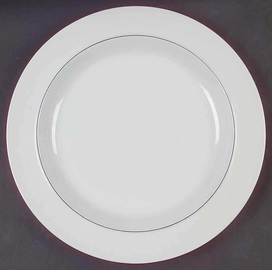 Blue Line 13" Chop Plate (Round Platter) by Royal Copenhagen-1