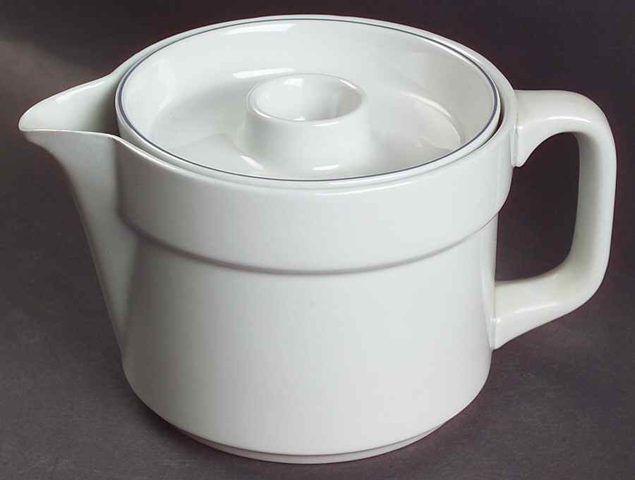 Blue Line Mini Coffee Pot & Lid by Royal Copenhagen-1