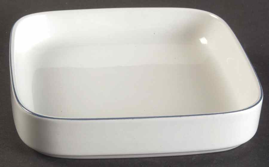 Blue Line Square Pickle Dish by Royal Copenhagen-1
