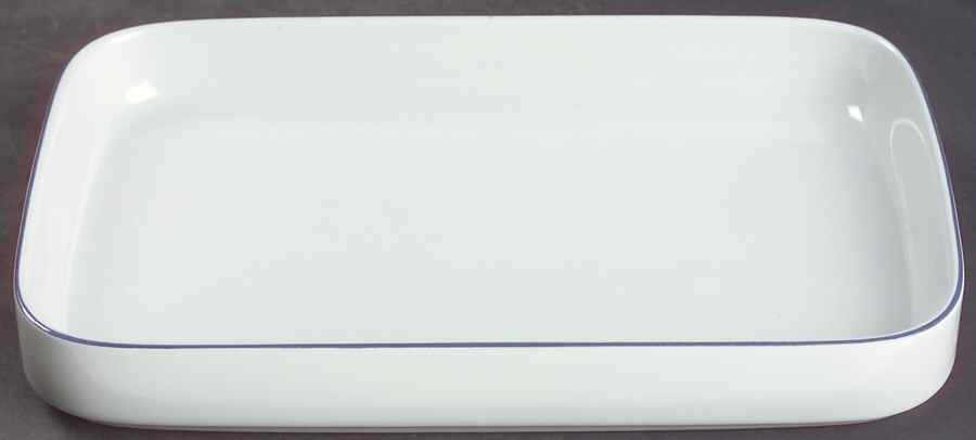 Blue Line Pickle Dish by Royal Copenhagen-1