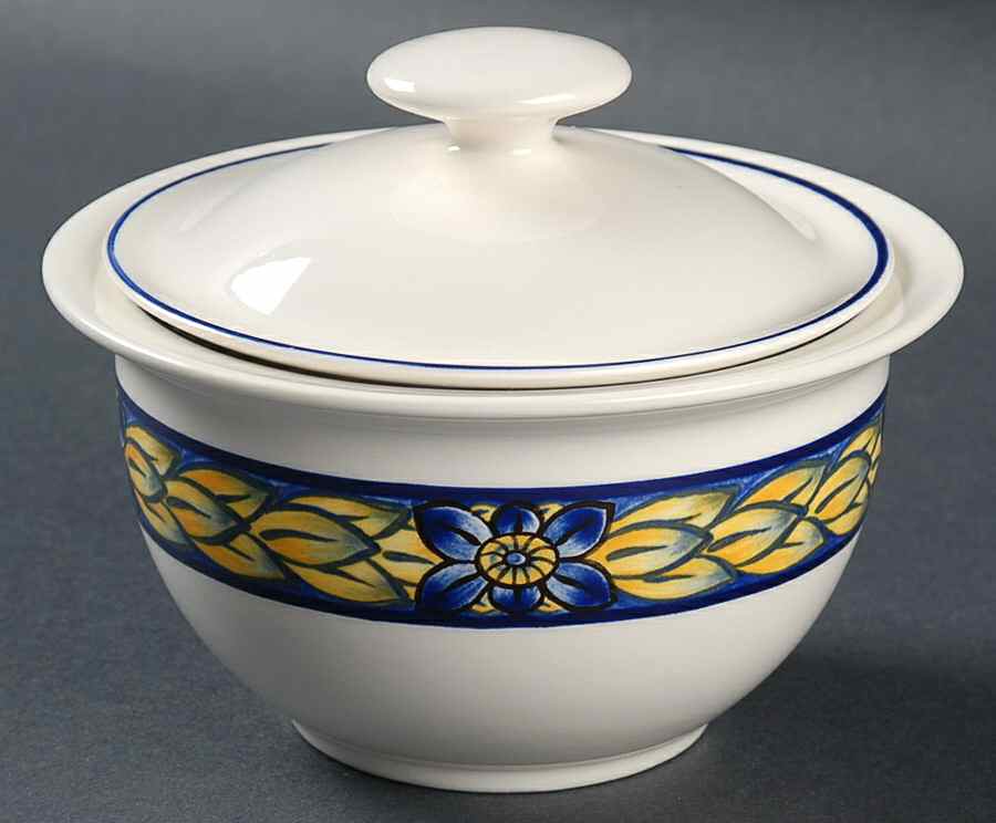 Blue Pheasant Sugar Bowl & Lid by Royal Copenhagen-1