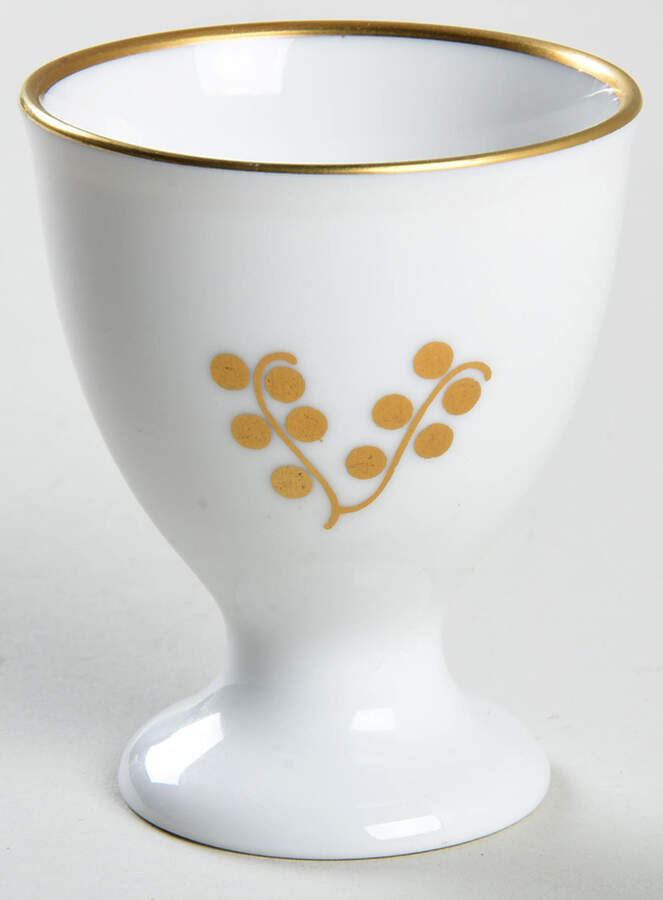 Brown Iris Single Egg Cup by Royal Copenhagen-1