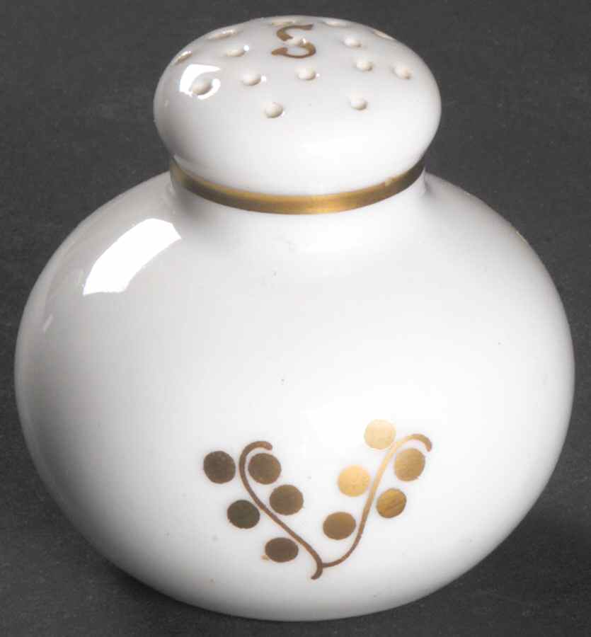 Brown Iris Salt Shaker by Royal Copenhagen-1