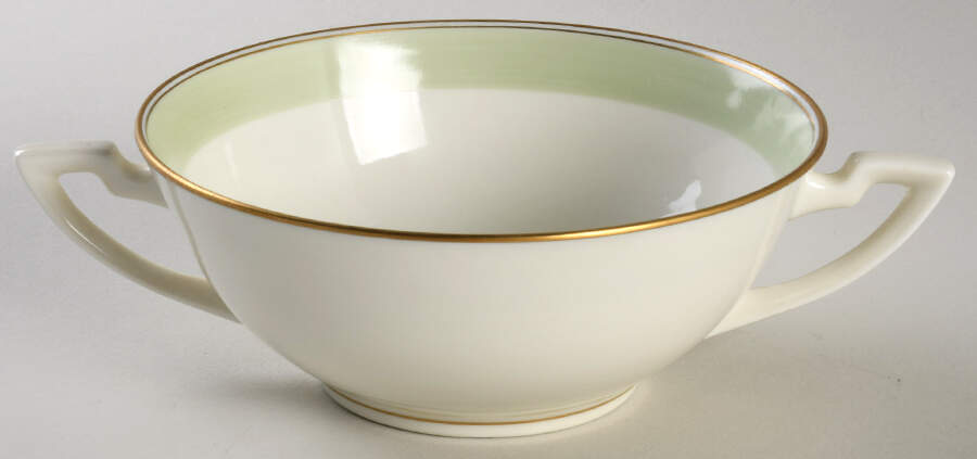 Broager Flat Cream Soup Bowl by Royal Copenhagen-1