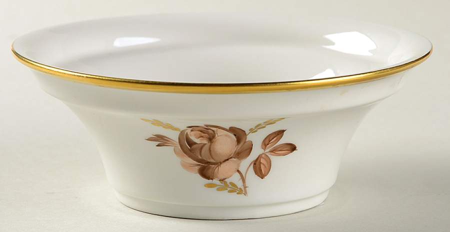Brown Rose All Purpose Bowl by Royal Copenhagen-1