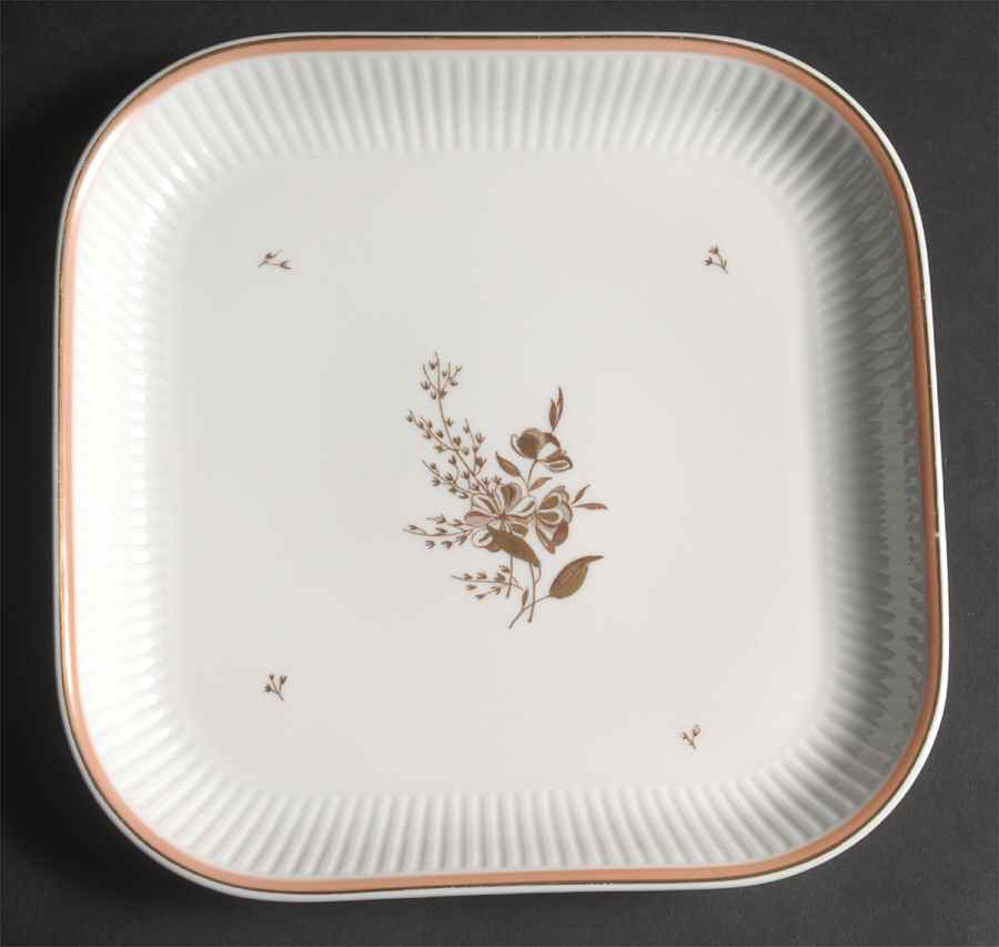 Clarissa Square Cake Plate by Royal Copenhagen-1