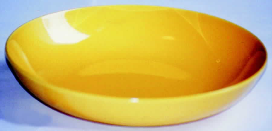 Confetti Yellow Coupe Soup Bowl by Royal Copenhagen-1