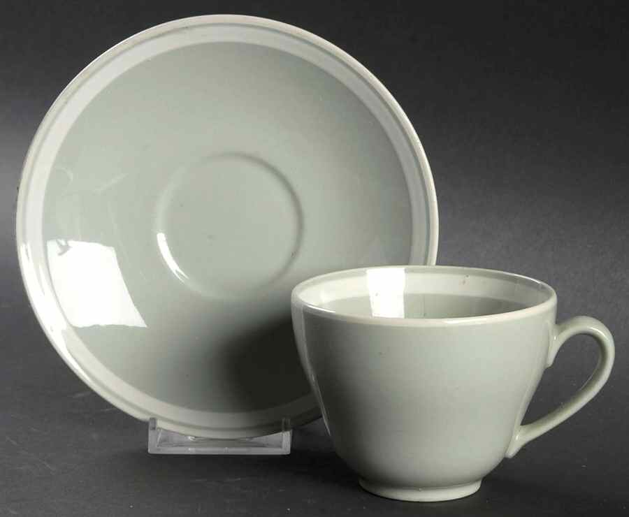 Corinna Flat Cup & Saucer Set by Royal Copenhagen-1