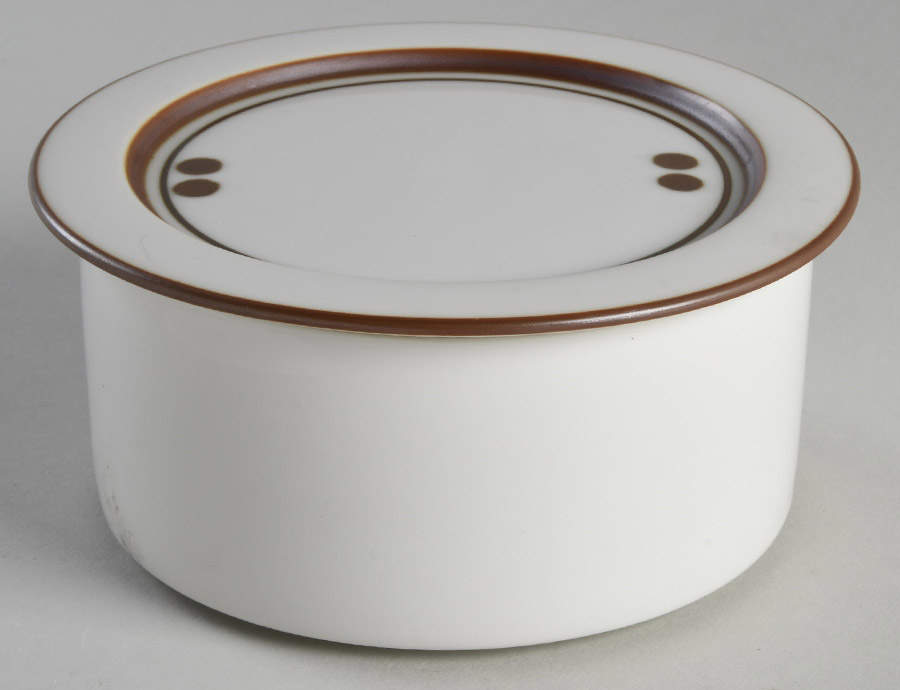 Domino Individual Casserole & Lid by Royal Copenhagen-1