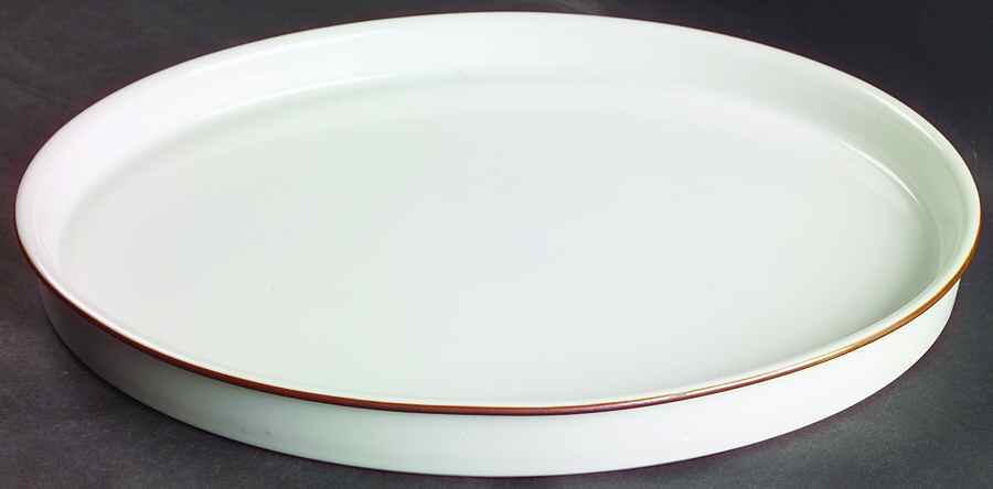Domino 13" Oval Serving Platter by Royal Copenhagen-1