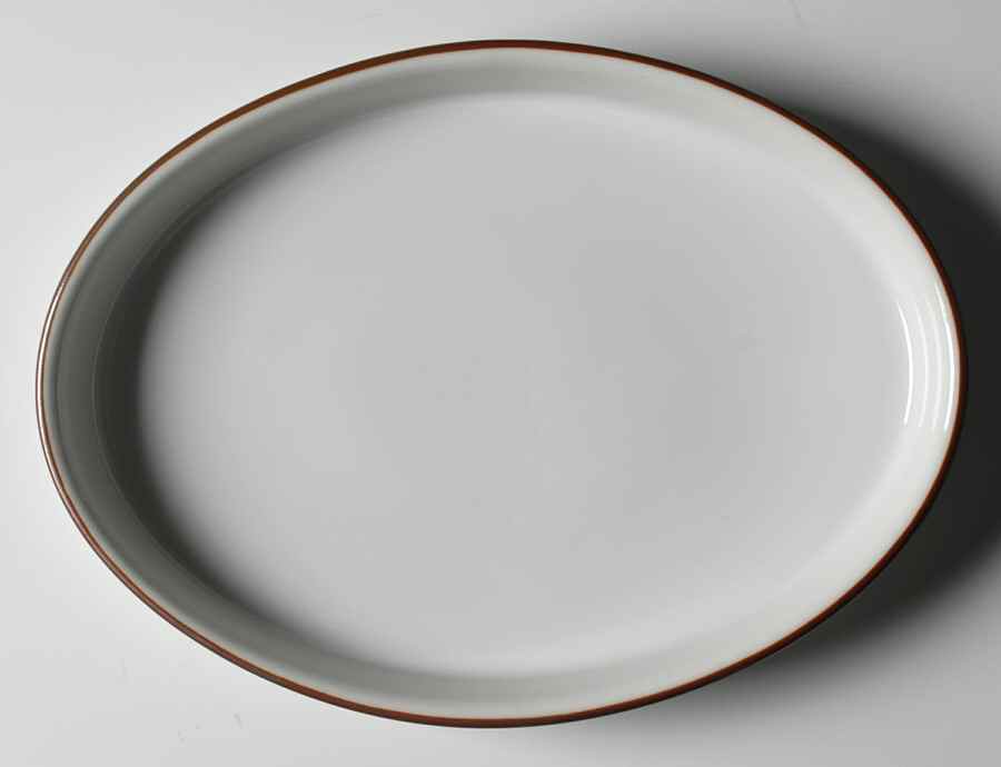 Domino 10" Oval Serving Platter by Royal Copenhagen-1