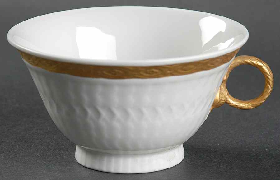 Fan Service Gold Footed Cup by Royal Copenhagen-1