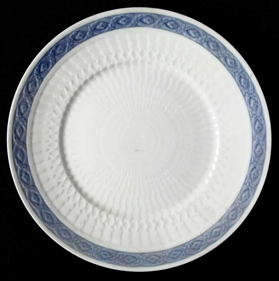 Fan Service Blue Dinner Plate by Royal Copenhagen-1