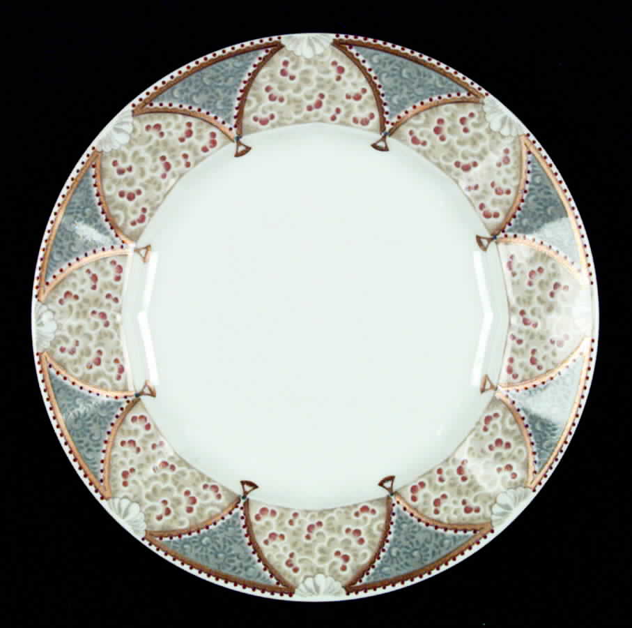 Fairy Tale Grey Salad/Dessert Plate by Royal Copenhagen-1