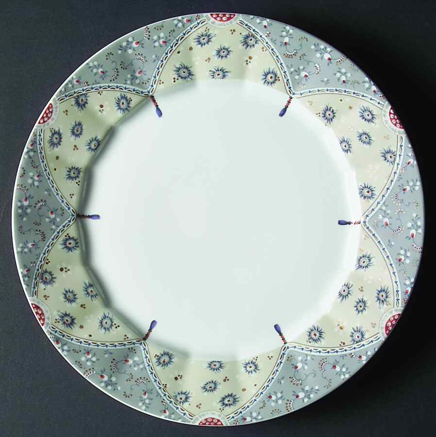 Fairy Tale Grey Large Dinner Plate by Royal Copenhagen-1