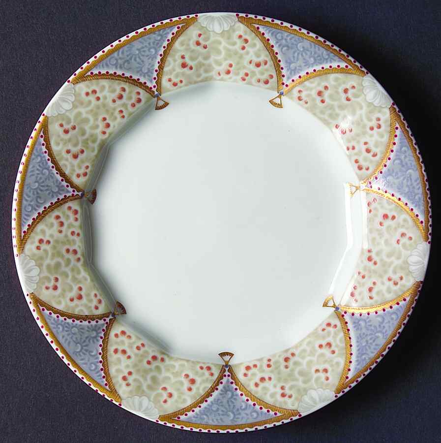 Fairy Tale Grey Bread & Butter Plate by Royal Copenhagen-1