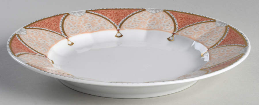 Fairy Tale Terra Cotta Luncheon Plate by Royal Copenhagen-1