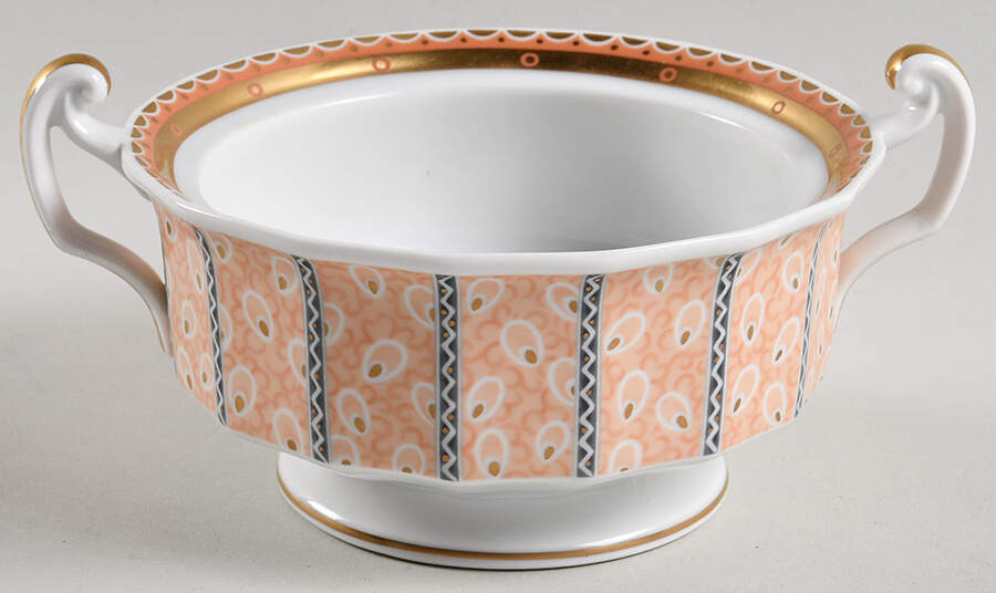 Fairy Tale Terra Cotta Sugar Bowl No Lid by Royal Copenhagen-1