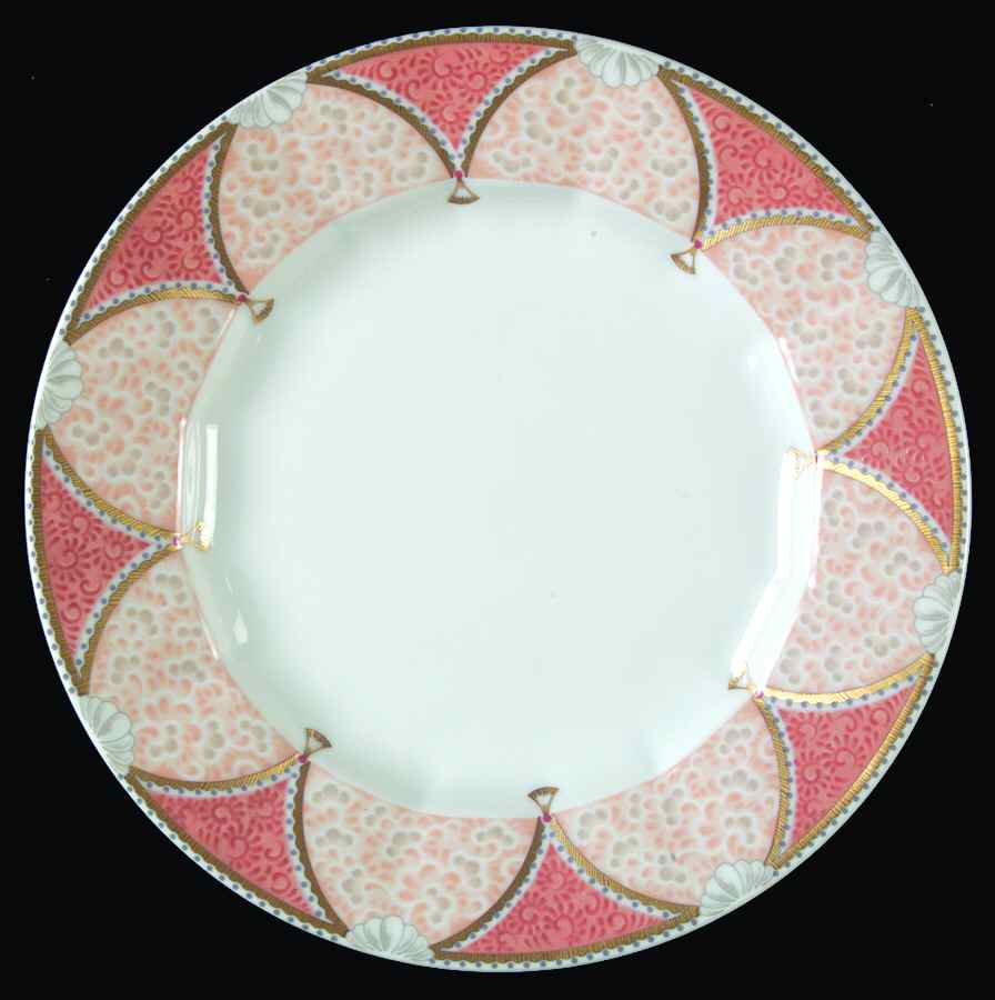 Fairy Tale Terra Cotta Salad/Dessert Plate by Royal Copenhagen-1