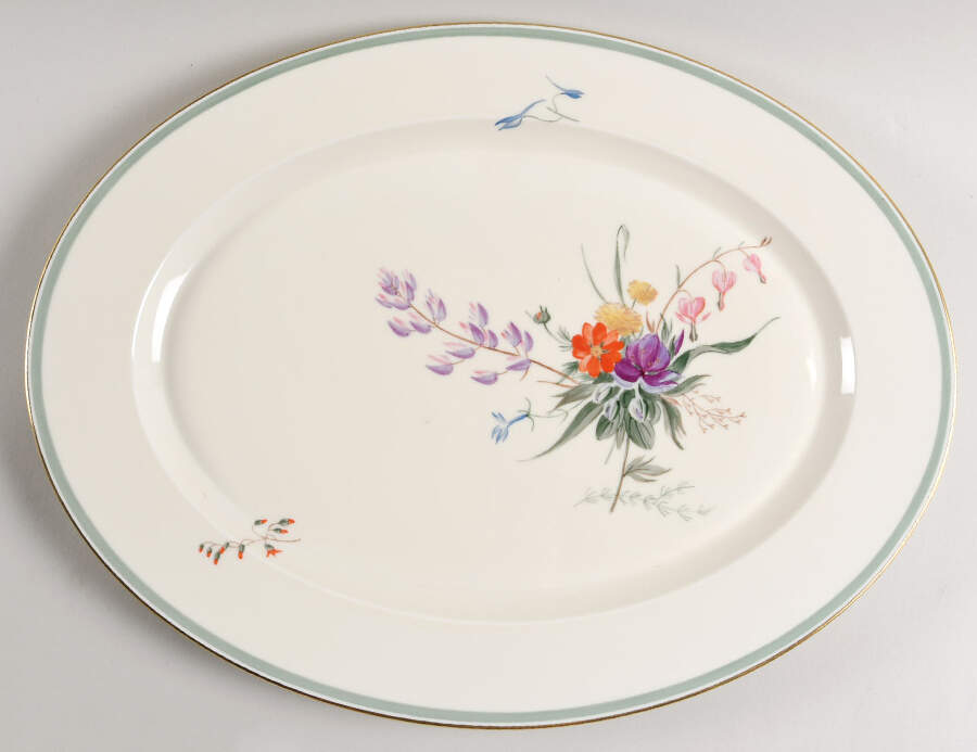 Fiesta 16" Oval Serving Platter by Royal Copenhagen-1