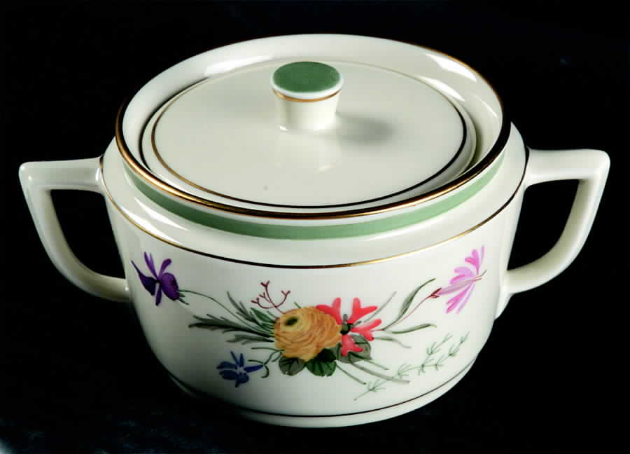 Fiesta Sugar Bowl & Lid by Royal Copenhagen-1