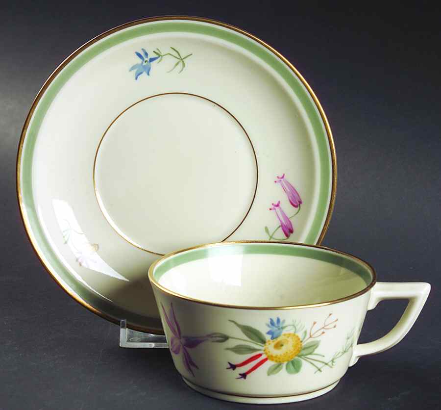 Fiesta Flat Cup & Saucer Set by Royal Copenhagen-1