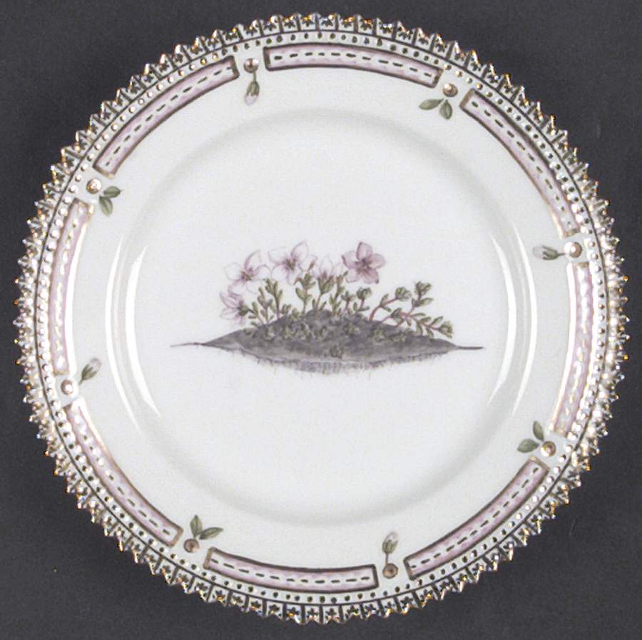 Flora Danica (1961 To Current) Bread & Butter Plate by Royal Copenhagen-1