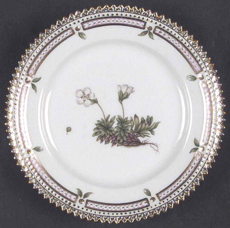 Flora Danica (1961 To Current) Bread & Butter Plate by Royal Copenhagen-1